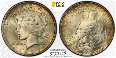 1924 $1 MS65