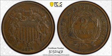 1865 2C Fancy 5 XF45BN