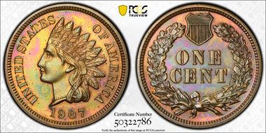 1907 1C PR63BN