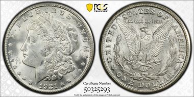 1921-S $1 MS65