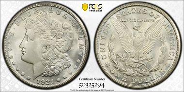 1921-S $1 MS64