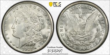 1921-S $1 MS64