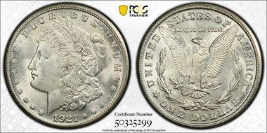 1921-S $1 MS65