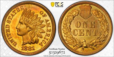 1881 1C PR66RB