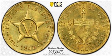 1943 5C Brass N1
