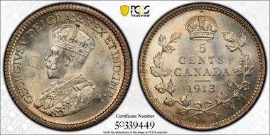 1913 5C MS65