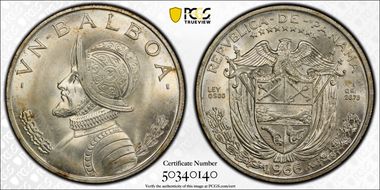 1966 Balboa KM-27  Ag MS66