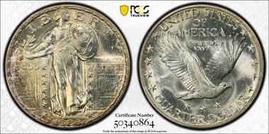 1928-S 25C MS65