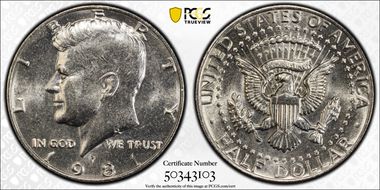 1981-P 50C MS64