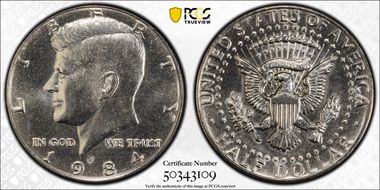 1984-P 50C MS64