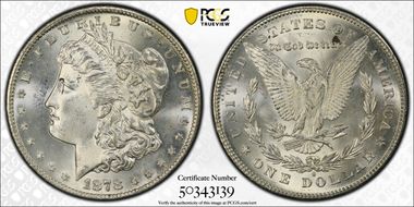 1878-S $1 MS65