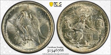 1934 50C Texas MS65