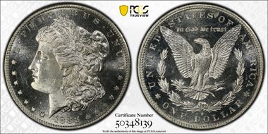 1888-S $1 MS65DMPL