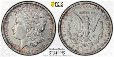 1894 $1 VF35