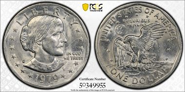 1979-D SBA$1 AU58