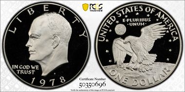1978-S $1 PR69DCAM