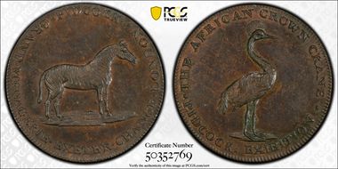 (c.1790) Tk 1/2D DH-451 Middlesex, Pidcock's MS62BN