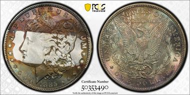 1885 $1 MS64