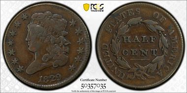 1829 1/2C VF25BN