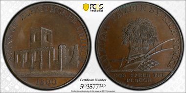 1800 Tk 1/2D DH-2 Leicestershire MS64BN