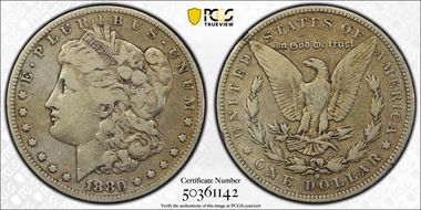 1880-O $1 F12