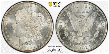 1882-CC $1 MS63