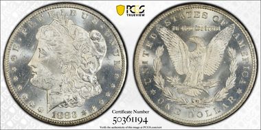 1883-CC $1 MS63
