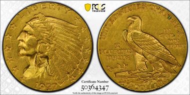 1927 $2.50 MS62