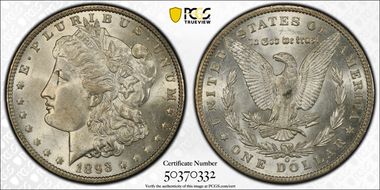 1893-O $1 MS62