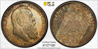 1911-D 2 Mk Birthday J-48 Ag MS63