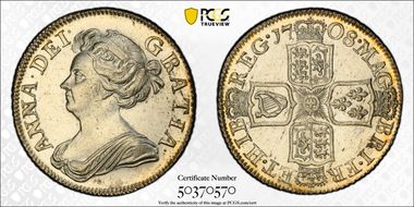 1708 Shil S-3610 3rd Bust MS63