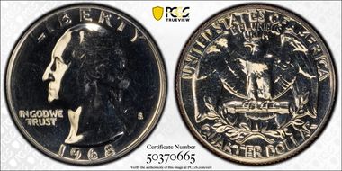1968-S 25C RPM, FS-501 PR67