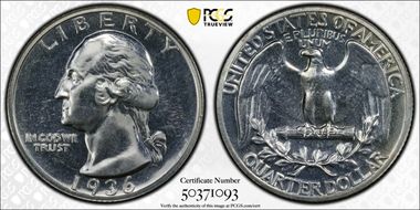 1936 25C PR64