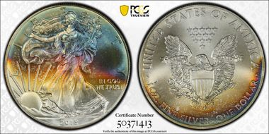 2015 $1 Silver Eagle MS69
