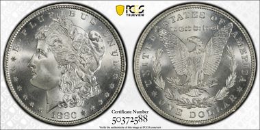 1880 $1 MS66