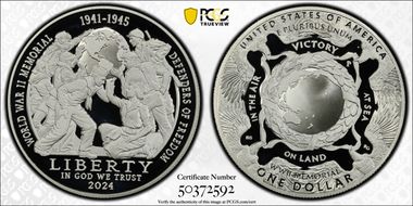 2024-P $1 Greatest Generation First Strike PR70DCAM