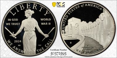 2024-S 50C Greatest Generation First Strike PR69DCAM