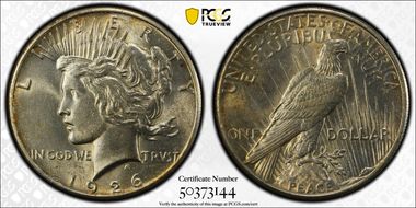 1926 $1 MS62