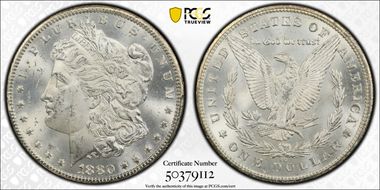 1880-CC $1 MS64