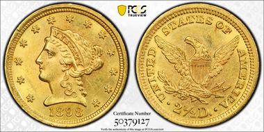 1898 $2.50 MS61