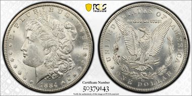1884-CC $1 MS63