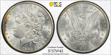 1884-CC $1 MS63