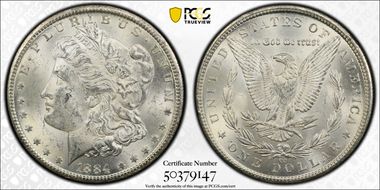 1884-CC $1 MS63