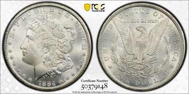 1884-CC $1 MS64+