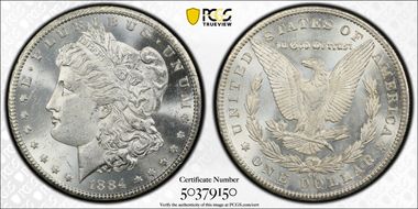 1884-CC $1 MS63