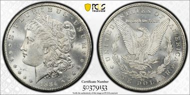 1884-CC $1 MS63