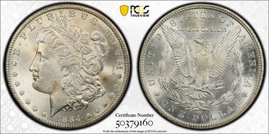 1884-CC $1 MS63