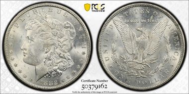 1882-CC $1 MS63