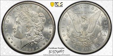 1882-CC $1 MS63