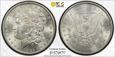 1882-CC $1 MS63